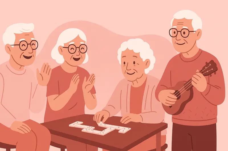 ชมรมผู้สูงวัย: แหล่งเติมเต็มชีวิตและสร้างมิตรภาพยามบั้นปลาย