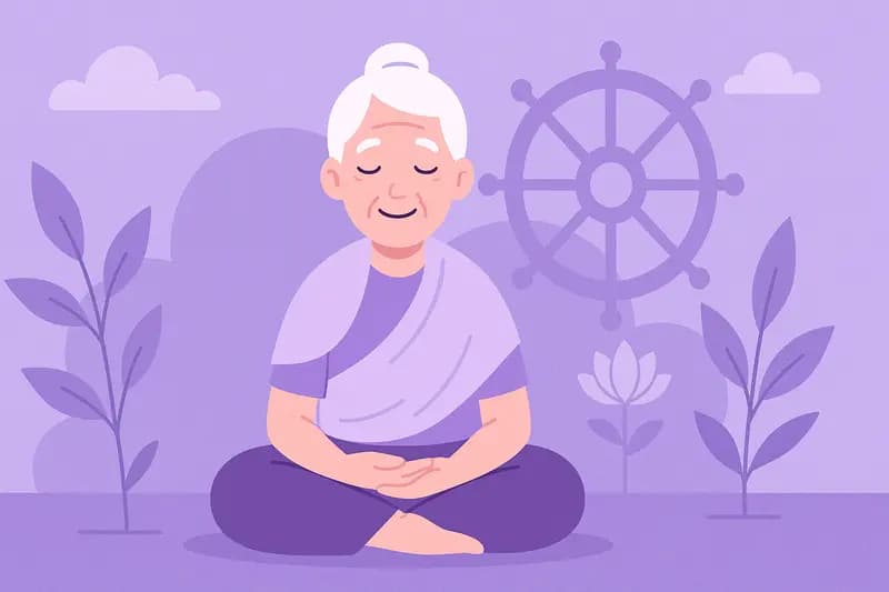 ธรรมะในวัย 40+: เข็มทิศชีวิตสู่ความสงบในวันที่โลกหมุนเร็ว