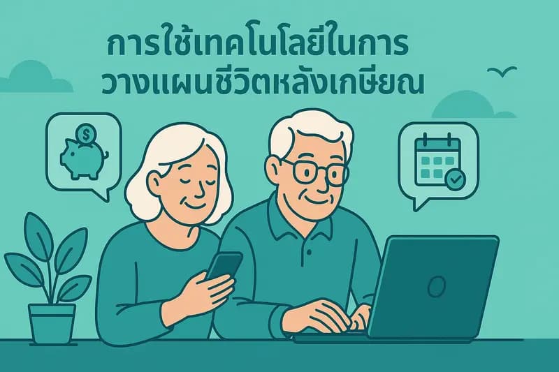 เทคโนโลยี เพื่อนแท้ในวัยเกษียณ: วางแผนชีวิตอย่างชาญฉลาด